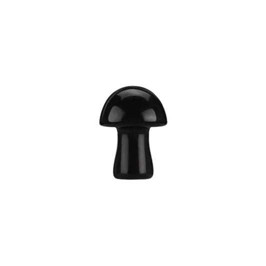 Black Obsidian Mushroom 2cm