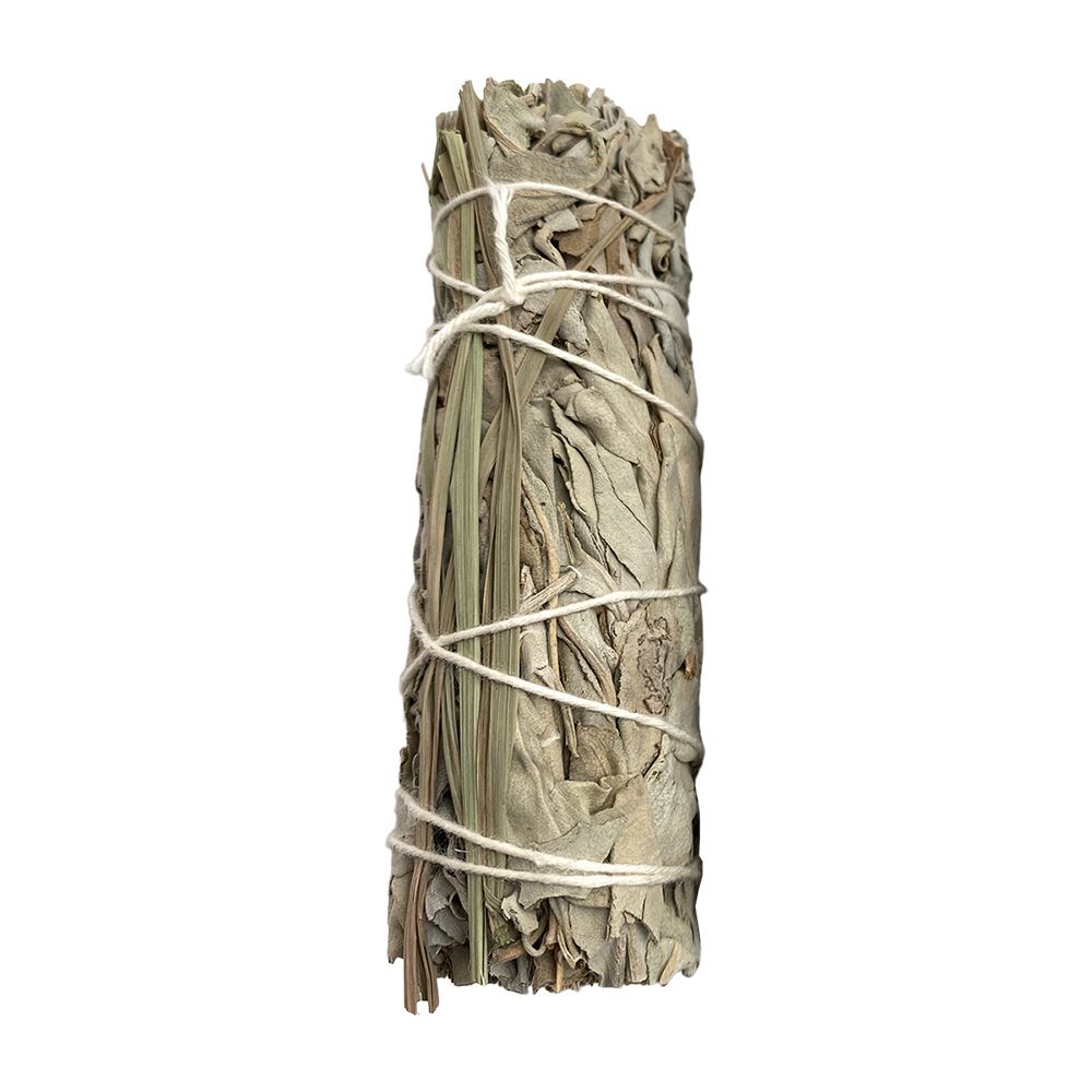Sweet Grass and White Sage 4" Smudge Sticks