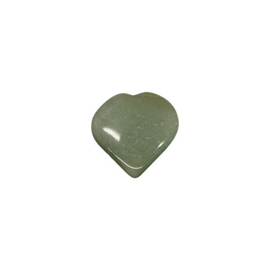 Green Aventurine Small Crystal Heart, 2-3cm