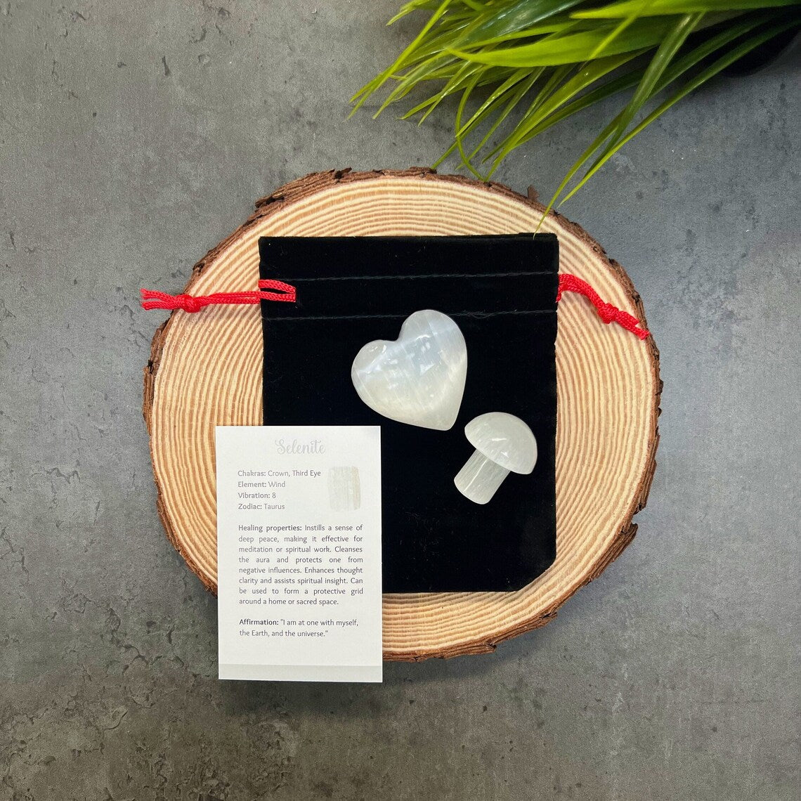 Selenite Duo Crystal Gift Kit