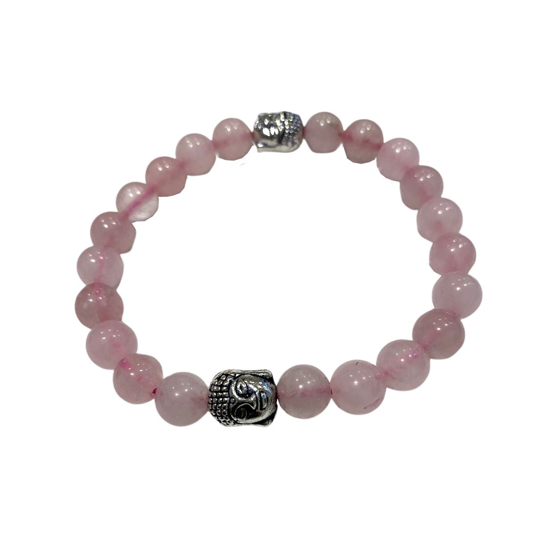 Rose Quartz Buddha Bracelet