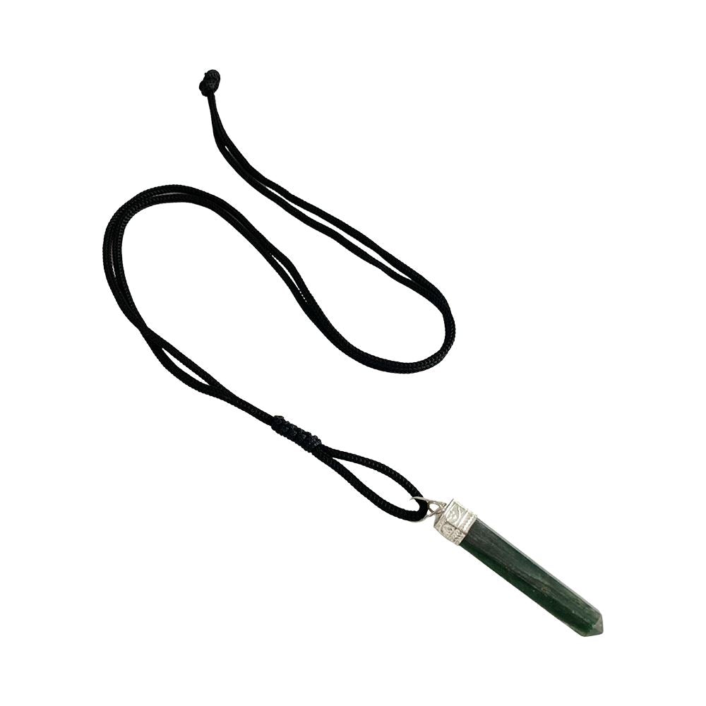 Green Aventurine Pencil Pendant 25-30mm