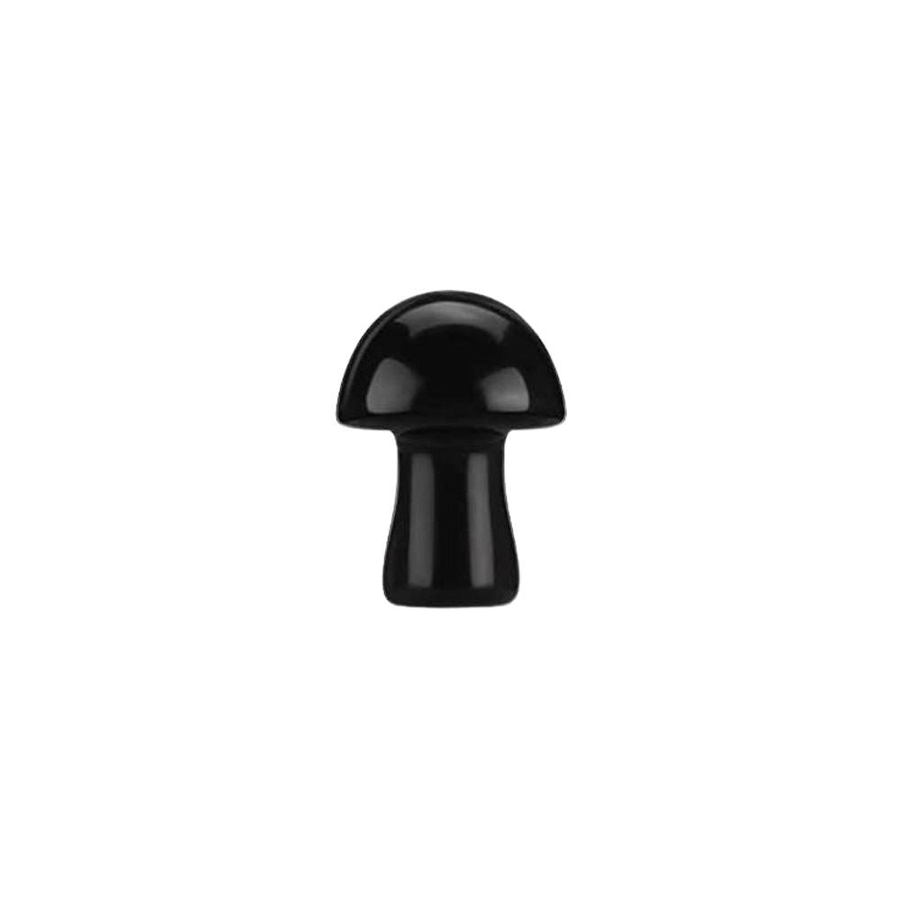 Black Obsidian Mushroom 2cm