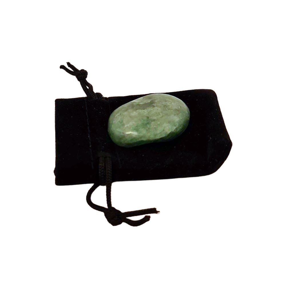 Green Aventurine Crystal Worry Thumb